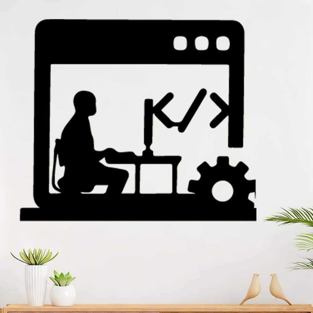 Tech Office Wall Art - Programmer Metal Wall Art, Software Developer