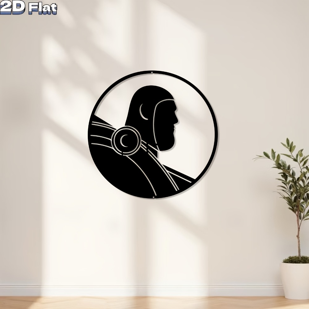 Modern Robot Aluminum Wall Art - Tech Office Wall Art incelemesi ve fiyatı