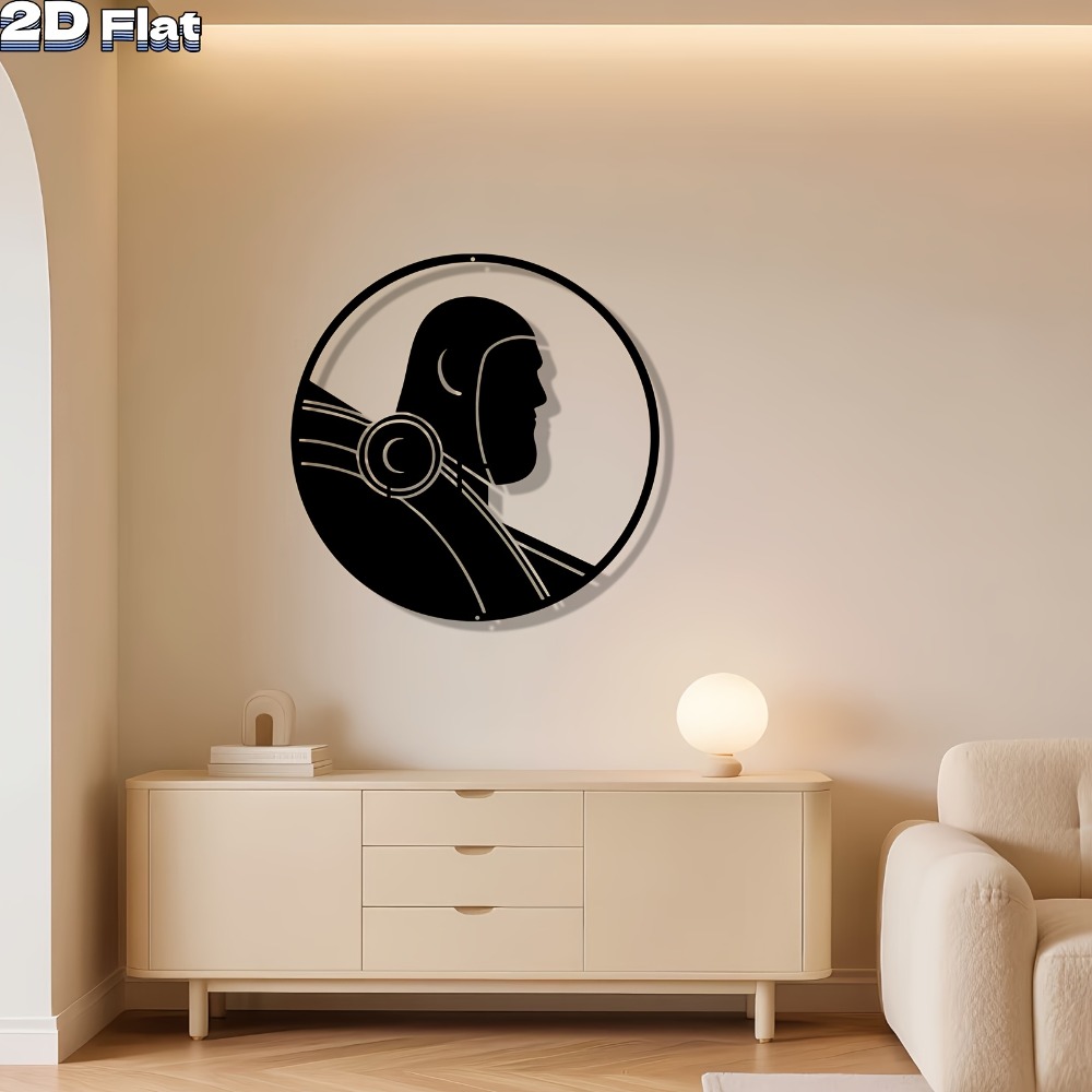 Modern Robot Aluminum Wall Art - Tech Office Wall Art incelemesi ve fiyatı