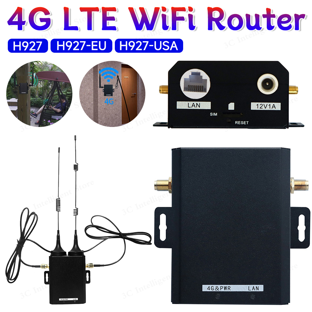 H927 WiFi Router Industrial Gr - 4G Lte Router Sim incelemesi ve fiyatı