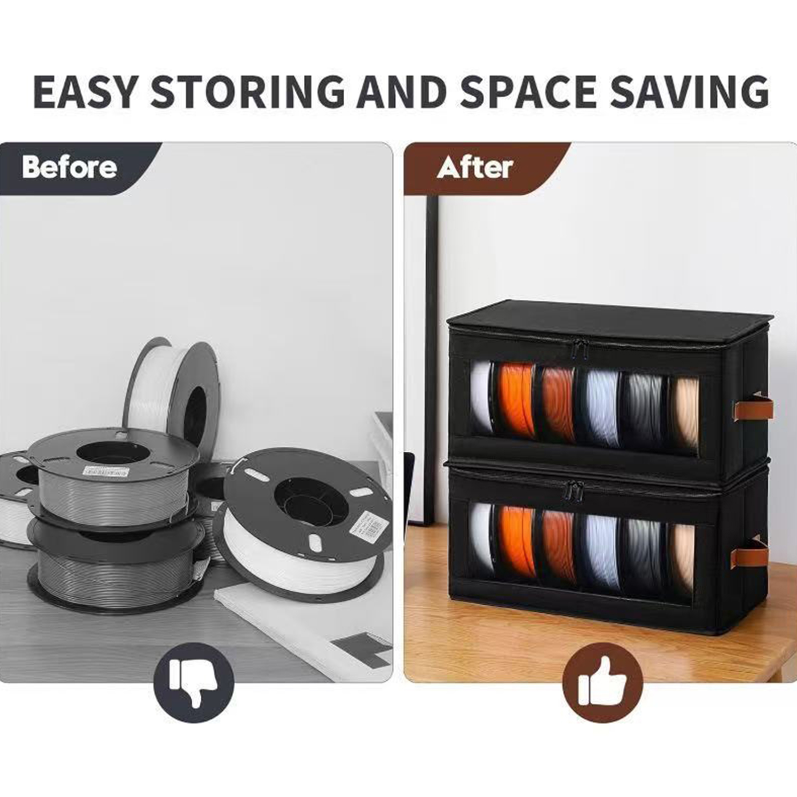 1-10X 3D Printer Filament Stor - Office Tech Accessories incelemesi ve fiyatı