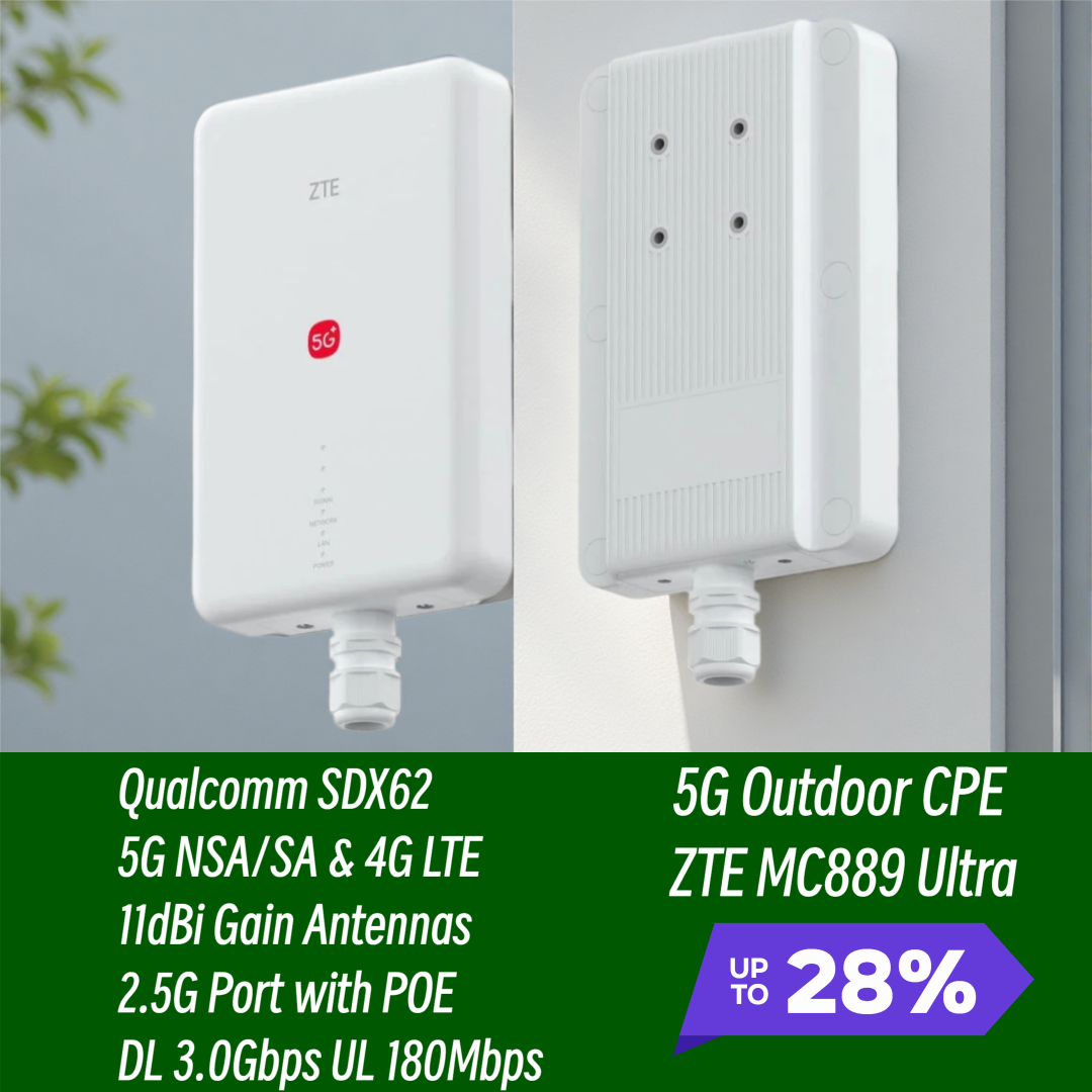 Global Version ZTE 5G Outdoor  - 4G Lte Router Sim incelemesi ve fiyatı