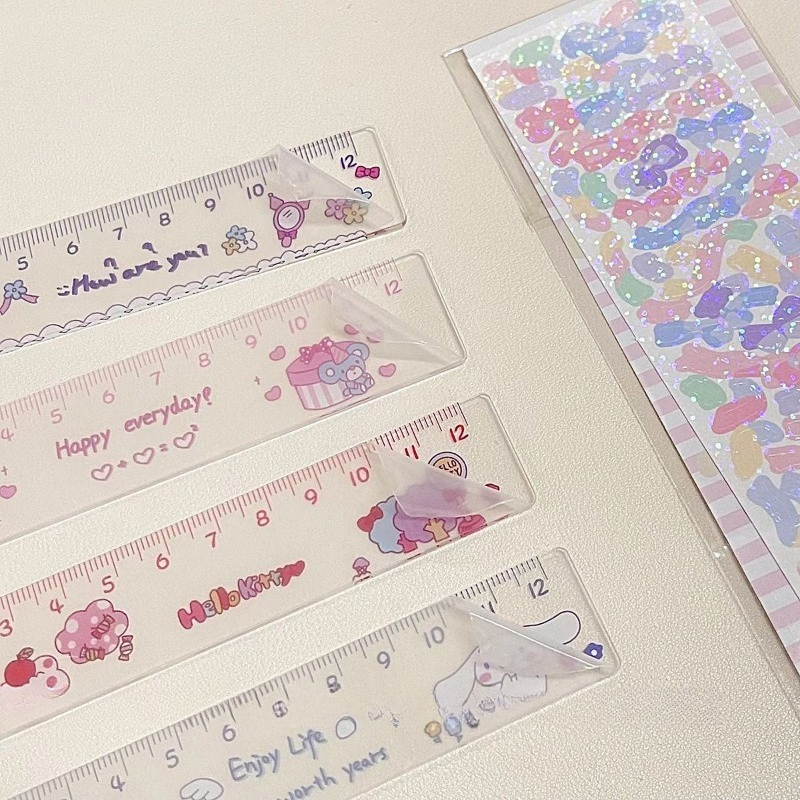 Cinnamoroll Ruler Cute Sanrio  - Office Tech Accessories incelemesi ve fiyatı