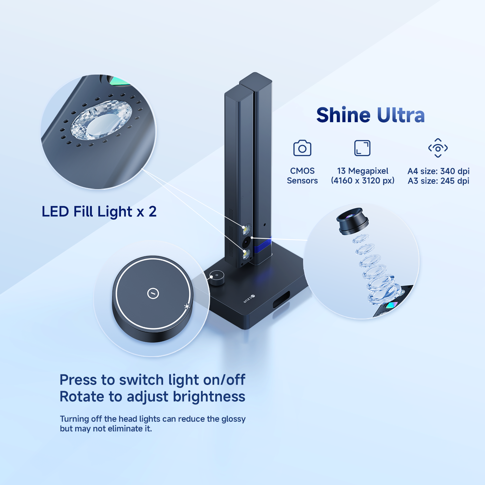 CZUR Shine Ultra Portable 13MP - Office Technology incelemesi ve fiyatı