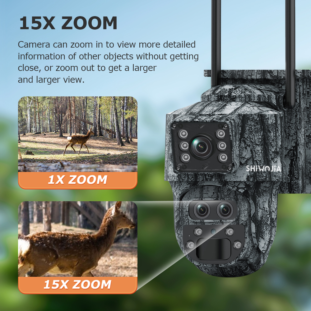 SHIWOJIA 12MP 15X Zoom 4G Sim  - 4G Lte Router Sim incelemesi ve fiyatı