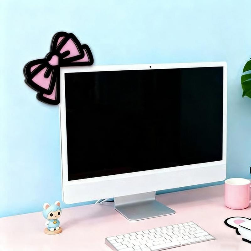 New 1/2Pcs Wooden Bowknot PC A - Office Technology incelemesi ve fiyatı