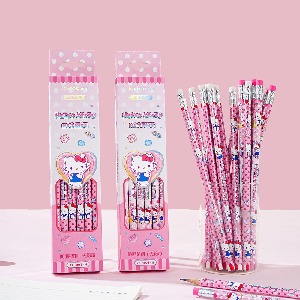 12Pcs Genuine Sanrio Hello Kit - Office Tech Accessories incelemesi ve fiyatı