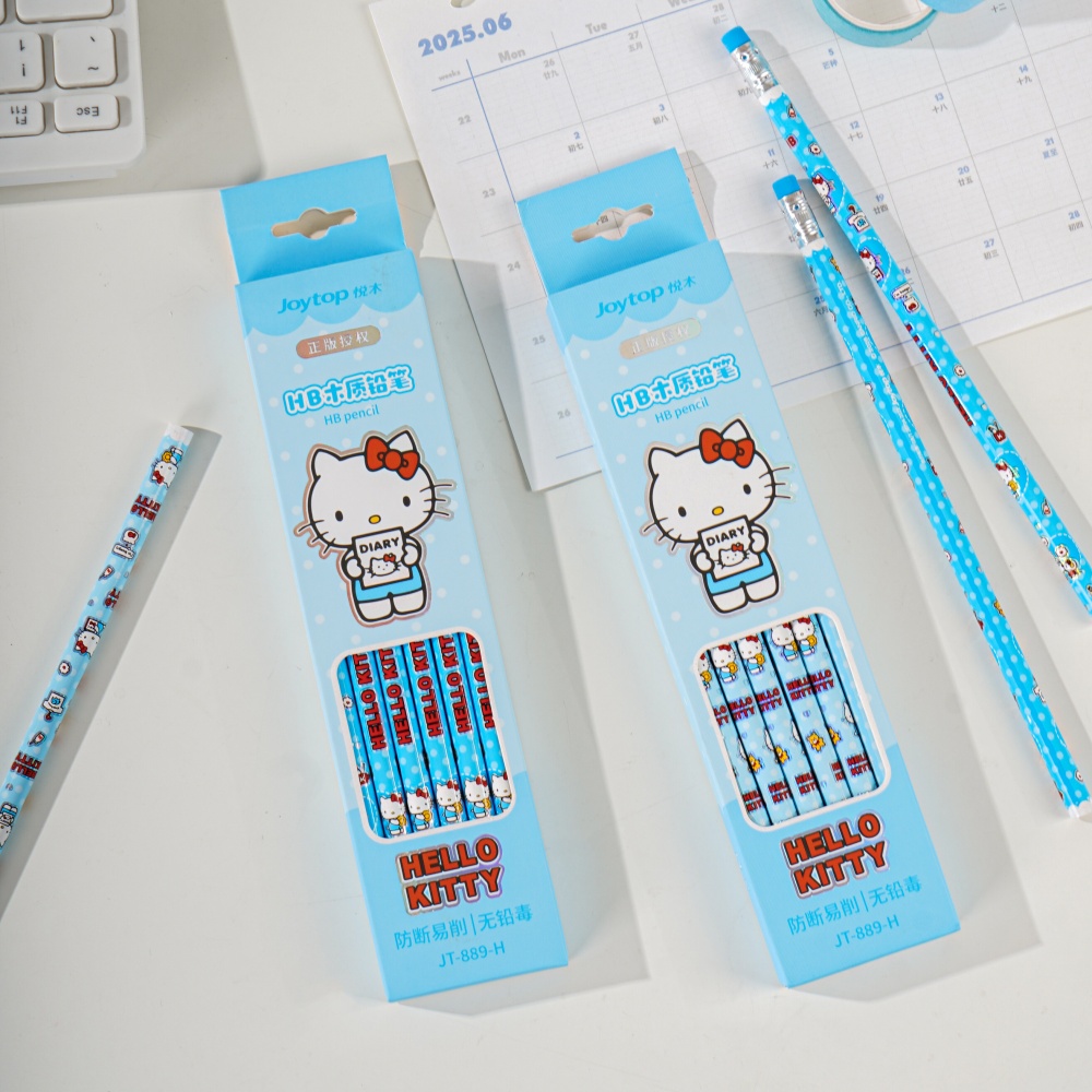12Pcs Genuine Sanrio Hello Kit - Office Tech Accessories incelemesi ve fiyatı