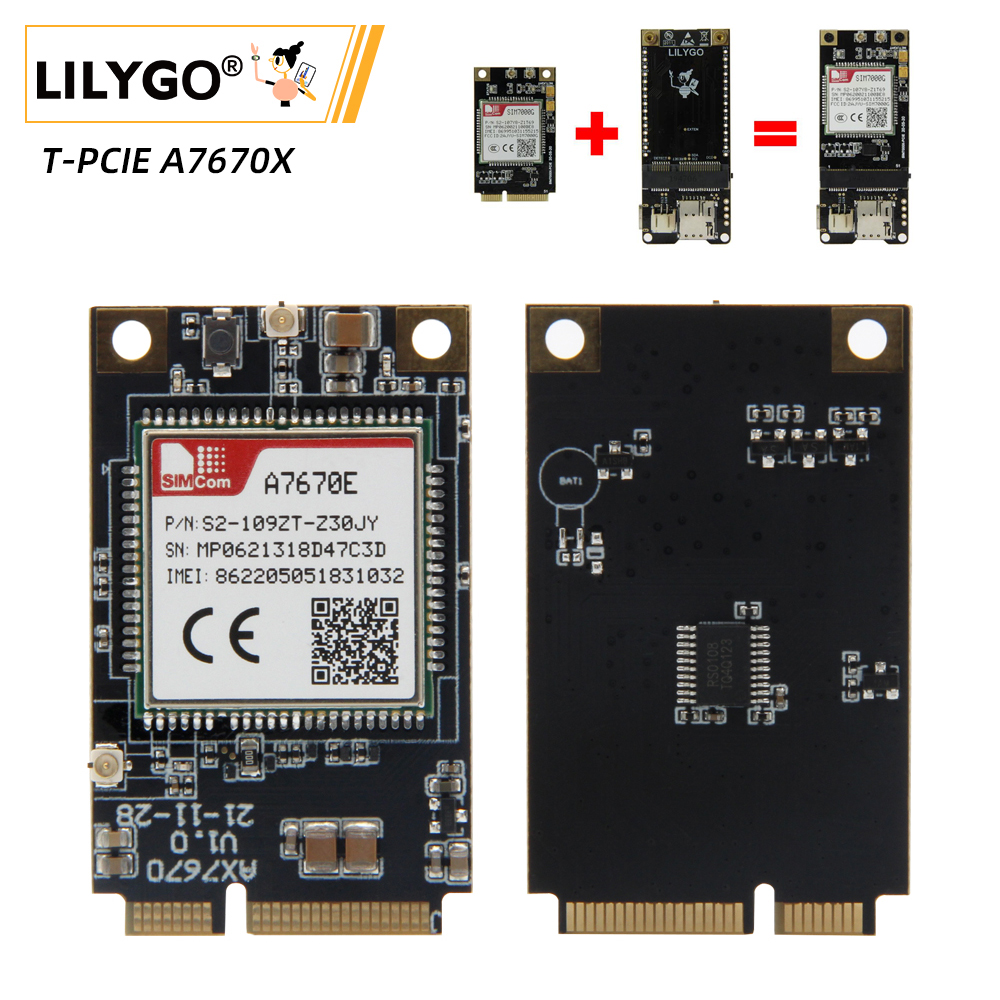 LILYGO® TTGO T-PCIE A7670 4G E - 4G Lte Router Sim incelemesi ve fiyatı