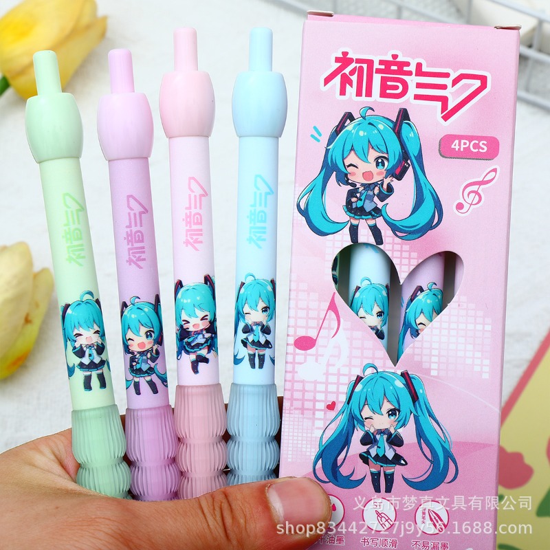 Kawaii Hatsune Miku Gel Pen Cu - Office Tech Accessories incelemesi ve fiyatı