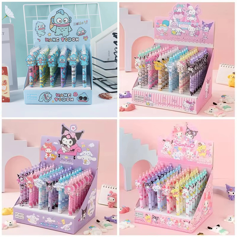 48pcs Gel Pen Kuromi Cinnamoro - Office Tech Accessories incelemesi ve fiyatı