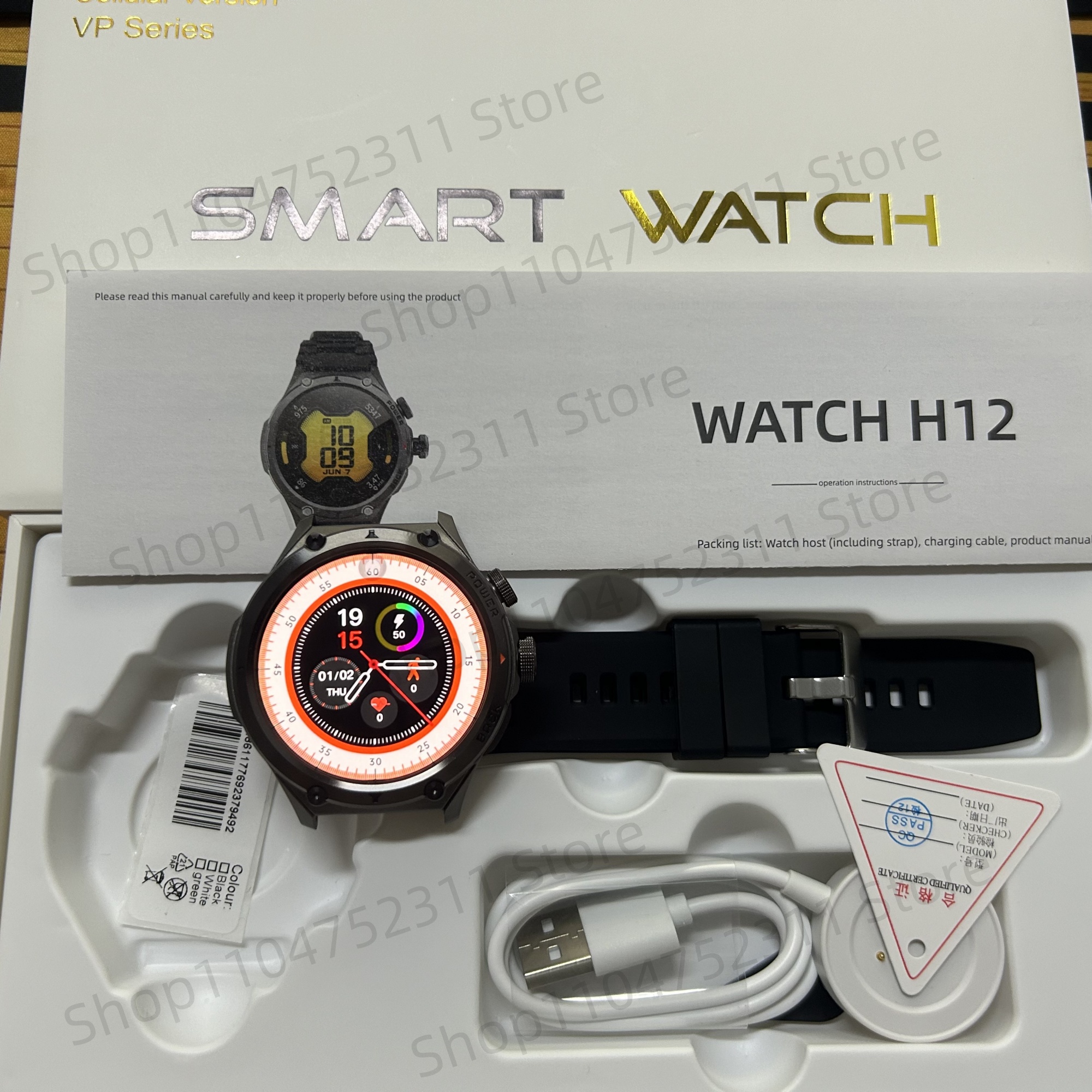H12 Smartwatch 4G LTE Smart Wa - 4G Lte Router Sim incelemesi ve fiyatı