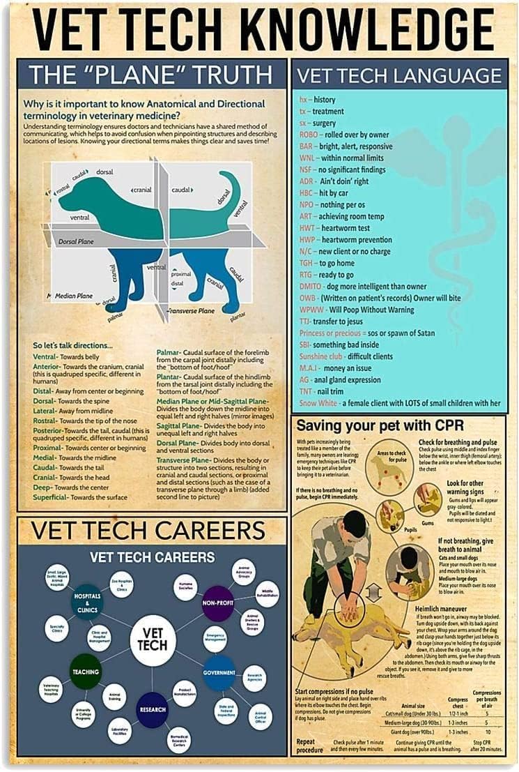 ESETASOT Vintage Tin Sign Vet  - Tech Office Wall Art incelemesi ve fiyatı