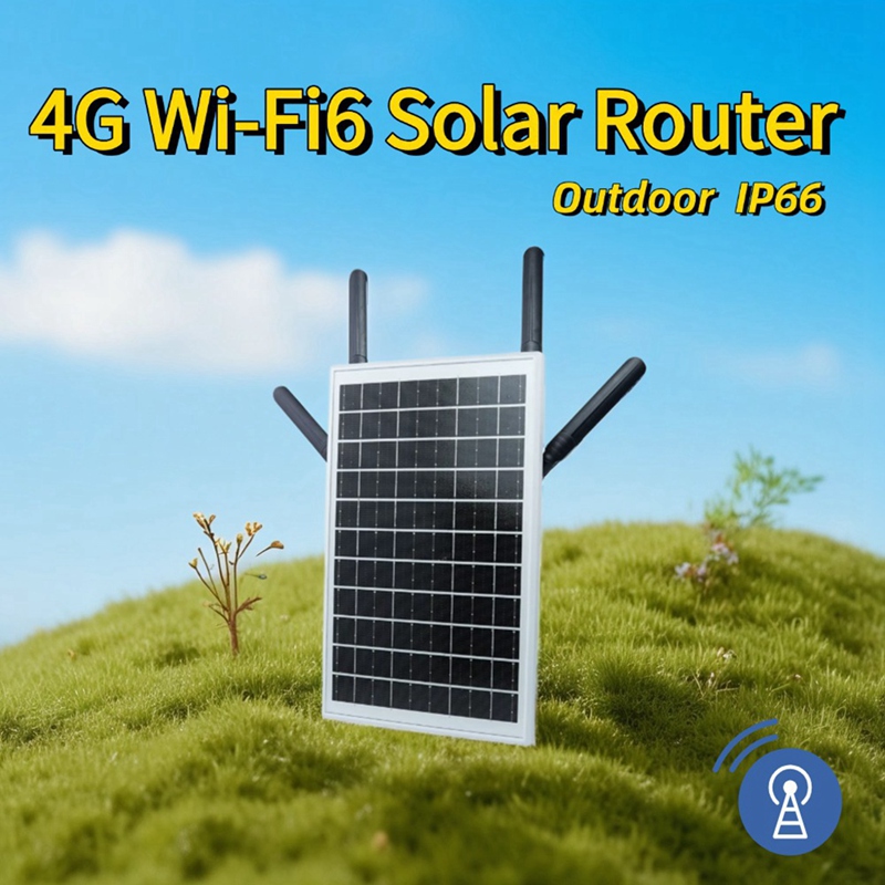 12W 18000mAh Solar Powered 4G  - 4G Lte Router Sim incelemesi ve fiyatı