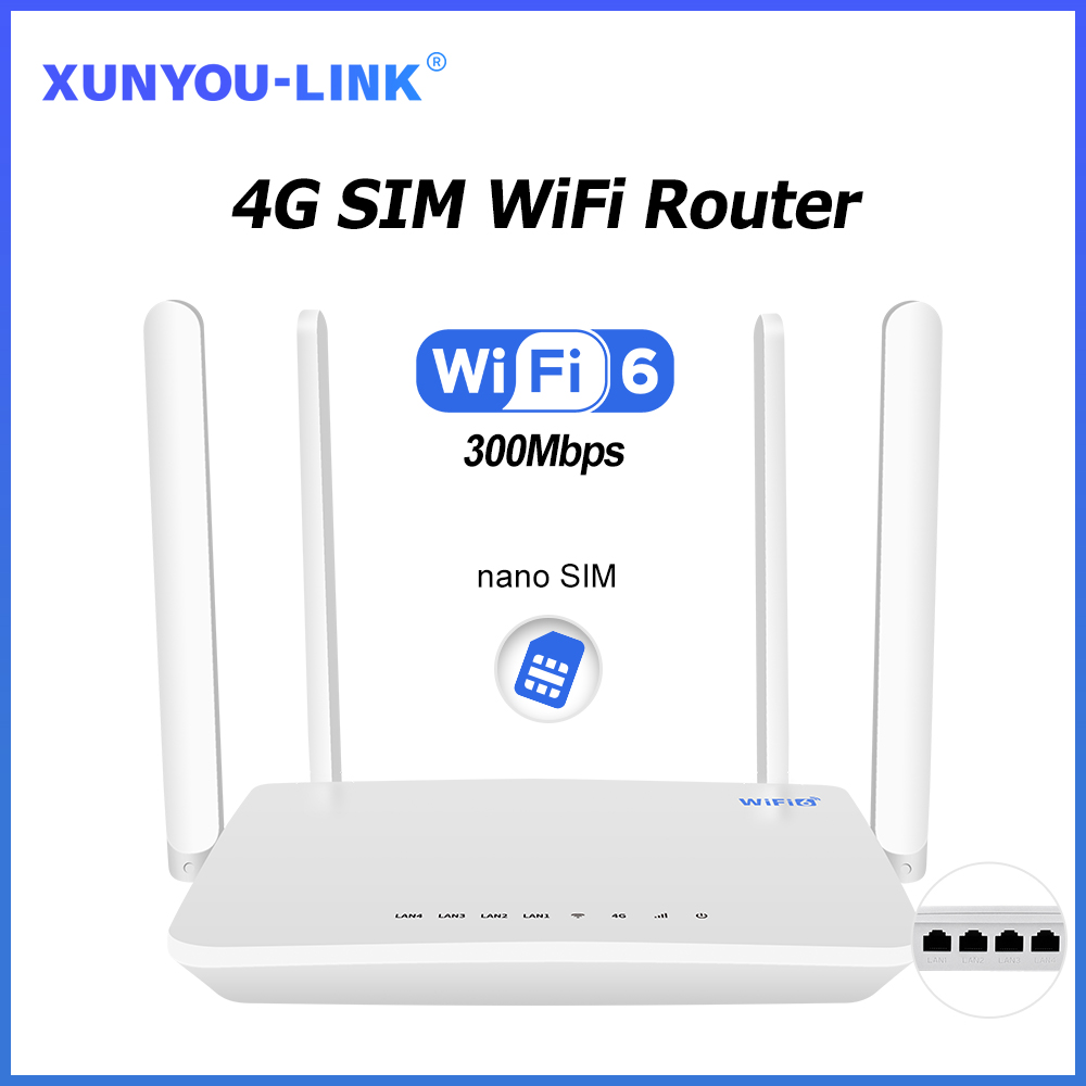 XUNYOU-LINK 4G SIM WiFi Router - 4G Lte Router Sim incelemesi ve fiyatı