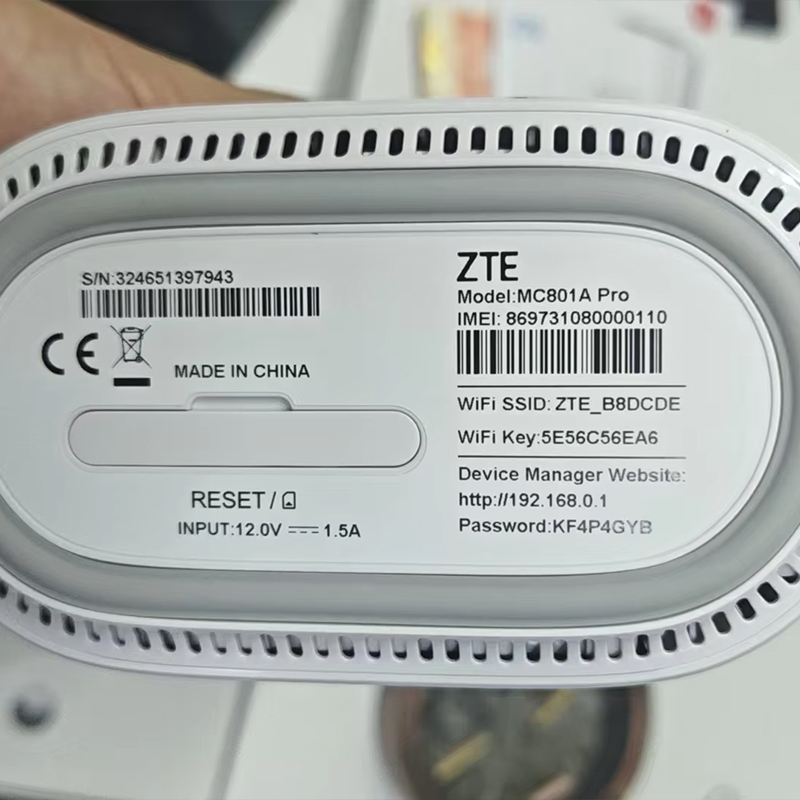 ZTE 5G Indoor WiFi Router MC80 - 4G Lte Router Sim incelemesi ve fiyatı