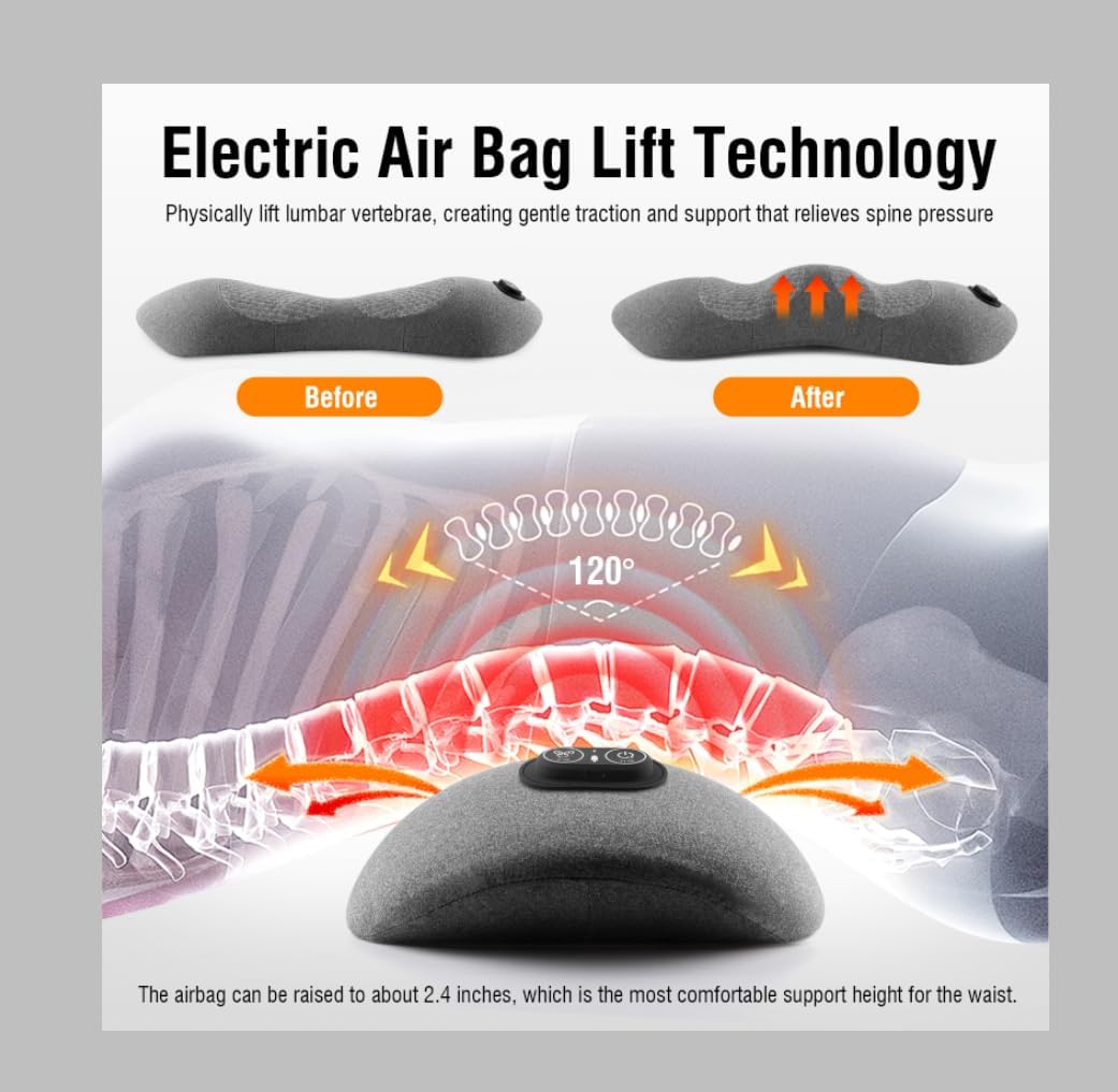 Electric Lumbar Support Pillow - Office Technology incelemesi ve fiyatı
