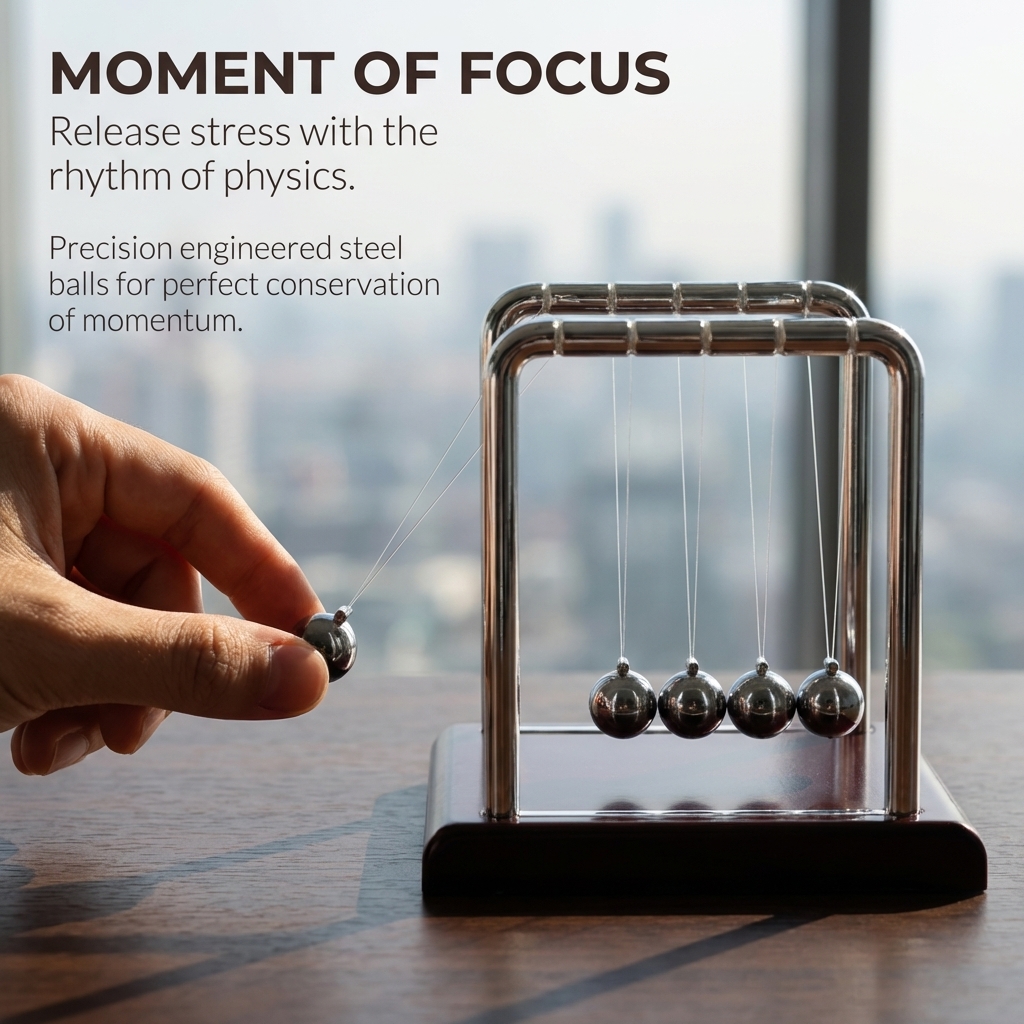 Newton Cradle Balance Pendulum - Office Technology incelemesi ve fiyatı