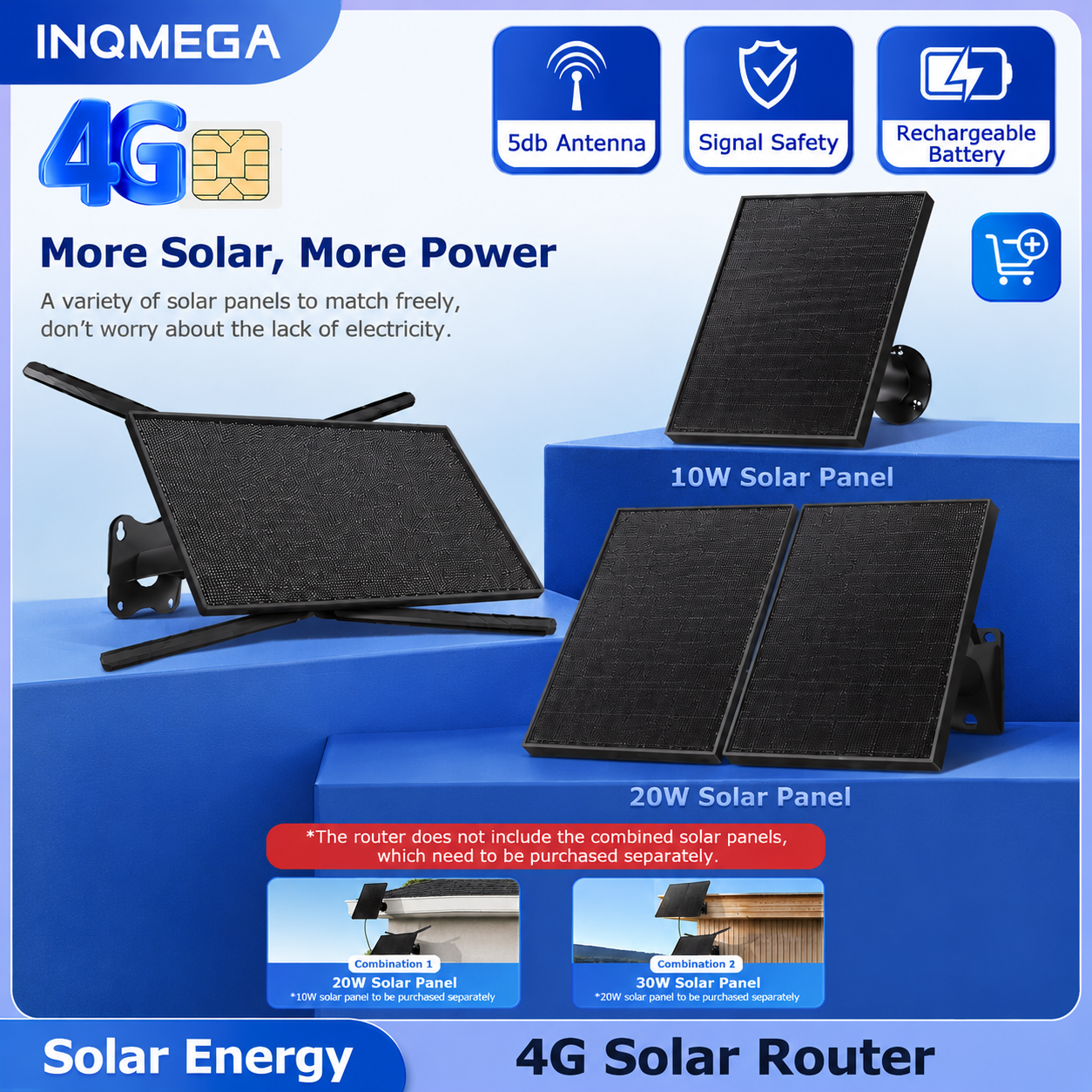INQMEGA 4G LTE Solar Router 2. - 4G Lte Router Sim incelemesi ve fiyatı